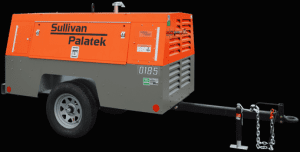 Sullivan-Palatek D185PKR portable air compressor 185 CFM 48.8 HP Tier 4 Kohler engine