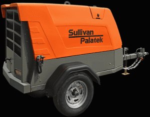 Sullivan-Palatek D185PKR portable air compressor 185 CFM 48.8 HP Tier 4 Kohler engine
