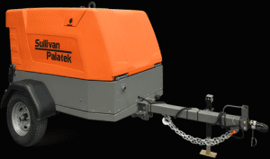 Sullivan-Palatek D185PKR portable air compressor 185 CFM 48.8 HP Tier 4 Kohler engine